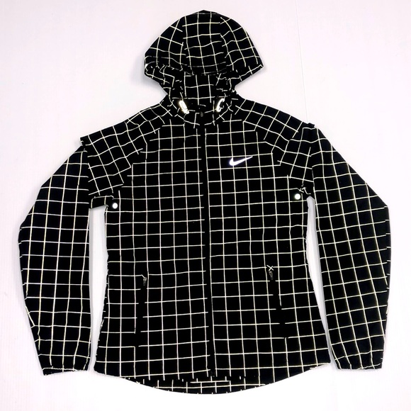 Nike Jackets & Blazers - Nike Checkered Flash Reflective Jacket Running